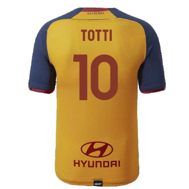 Roma 2021-22 Third Shirt ((Excellent) S) (TOTTI 10)