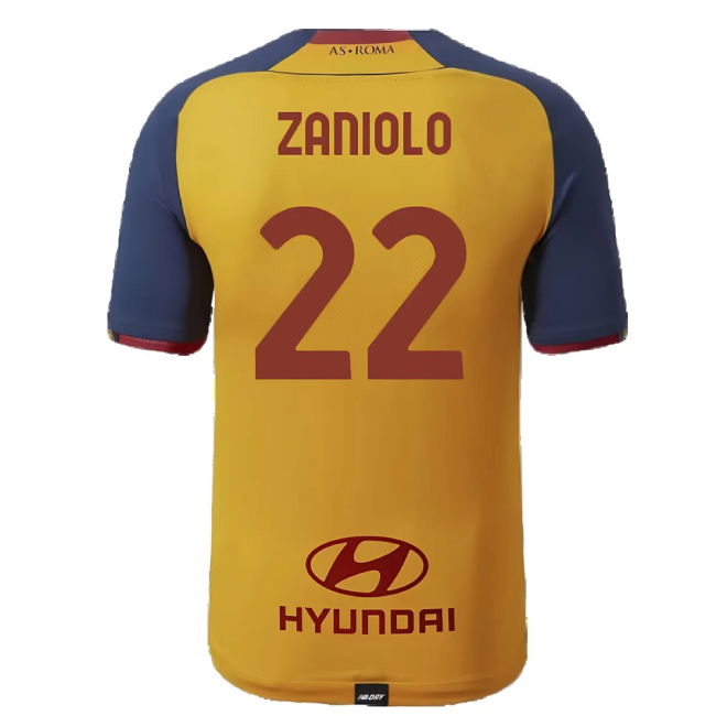 Roma 2021-22 Third Shirt ((Excellent) S) (ZANIOLO 22)