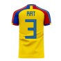 Romania 2023-2024 Home Concept Football Kit (Libero) (RAT 3)