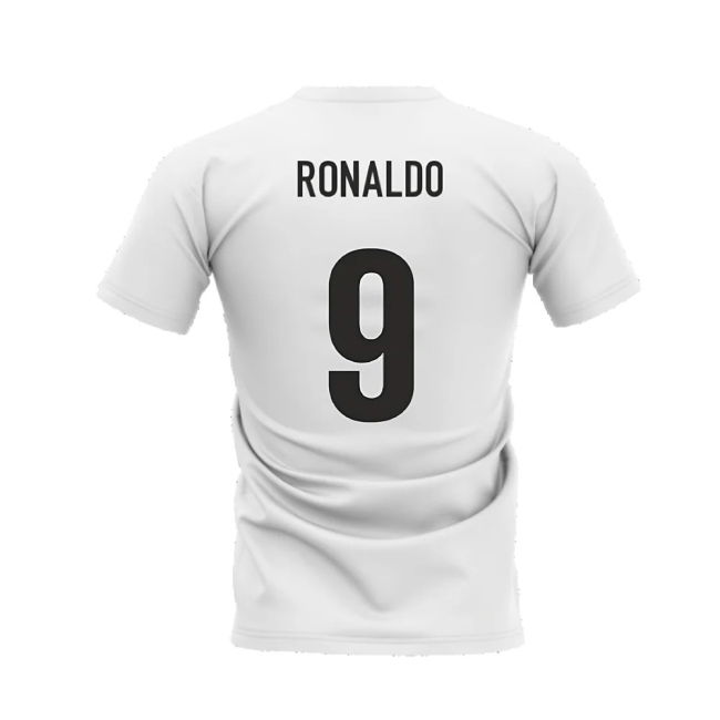 Ronaldo R9 Legend T-Shirt (White) (Ronaldo 9)