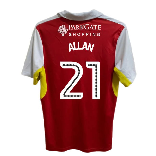 Rotherham 2016-17 Home Shirt ((Good) XL) (Allan 21)