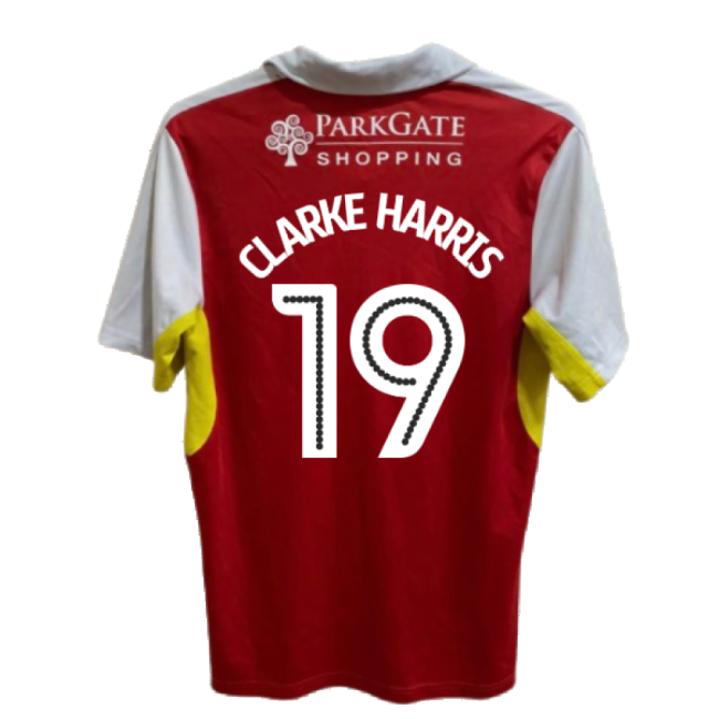 Rotherham 2016-17 Home Shirt ((Good) XL) (Clarke Harris 19)
