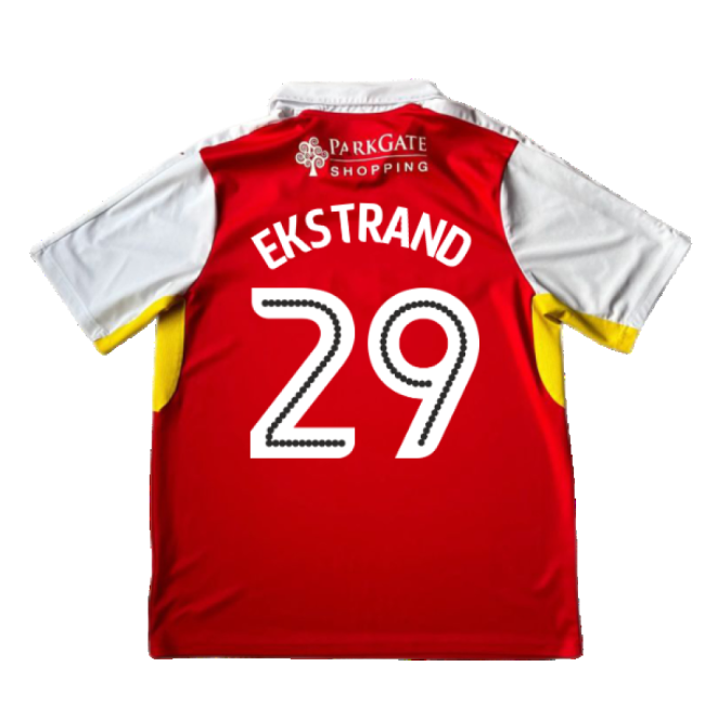 Rotherham 2016-17 Home Shirt ((Good) XL) (Ekstrand 29)