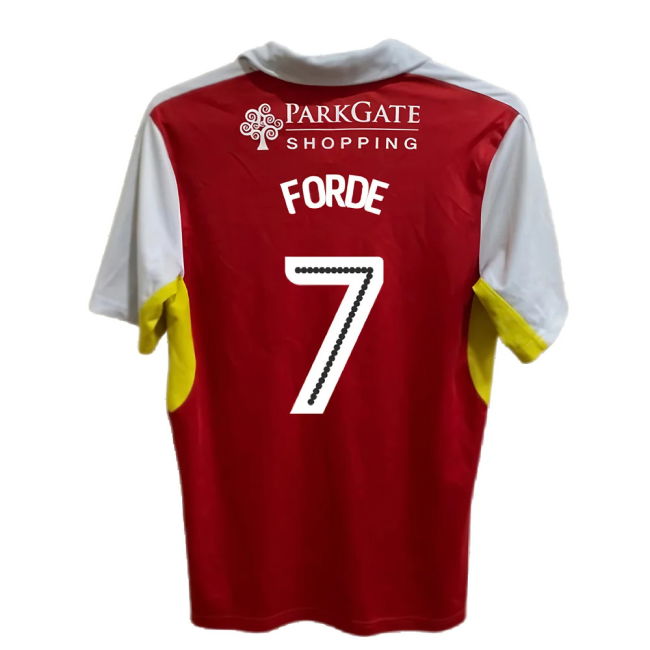 Rotherham 2016-17 Home Shirt ((Good) XL) (Forde 7)