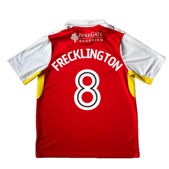 Rotherham 2016-17 Home Shirt ((Good) XL) (Frecklington 8)