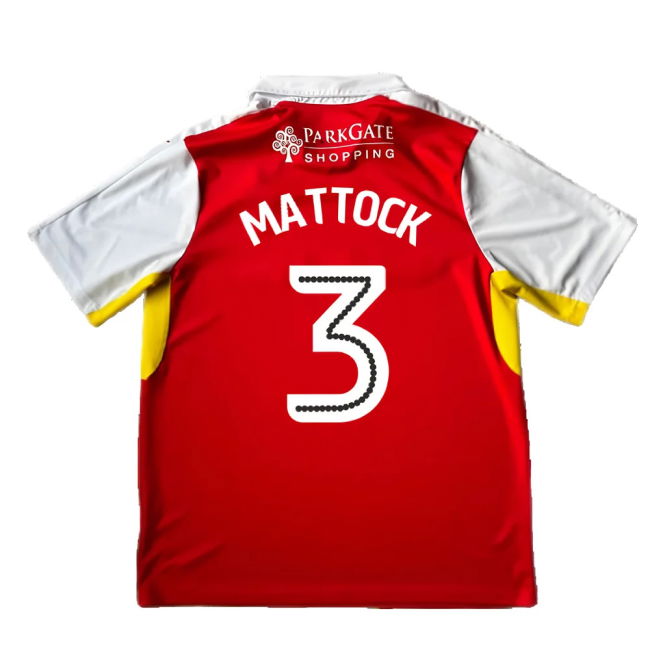 Rotherham 2016-17 Home Shirt ((Good) XL) (Mattock 3)