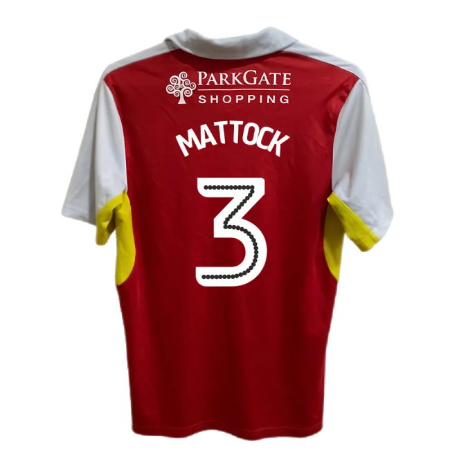 Rotherham 2016-17 Home Shirt ((Good) XL) (Mattock 3)