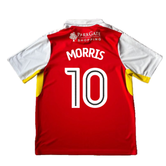 Rotherham 2016-17 Home Shirt ((Good) XL) (Morris 10)