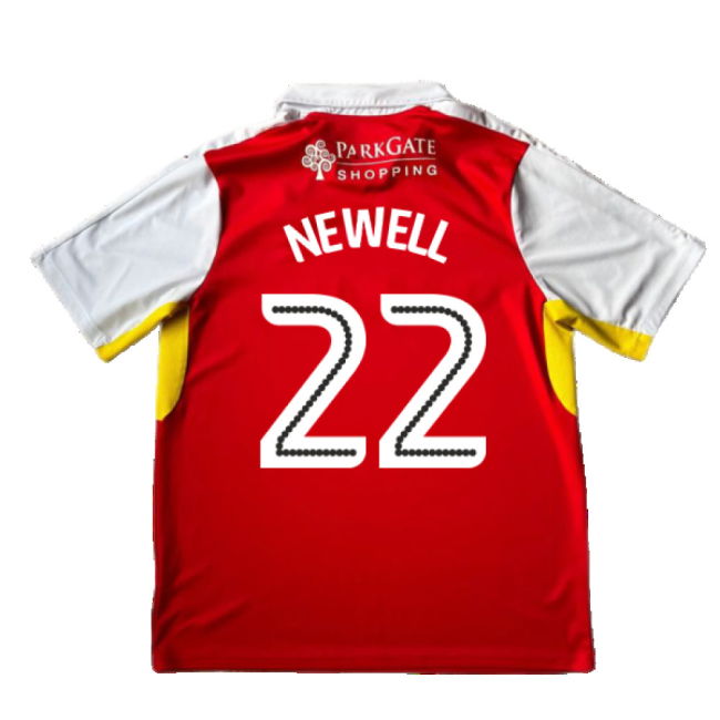 Rotherham 2016-17 Home Shirt ((Good) XL) (Newell 22)