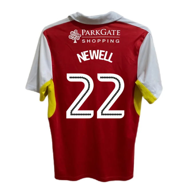 Rotherham 2016-17 Home Shirt ((Good) XL) (Newell 22)