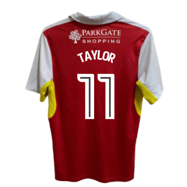 Rotherham 2016-17 Home Shirt ((Good) XL) (Taylor 11)