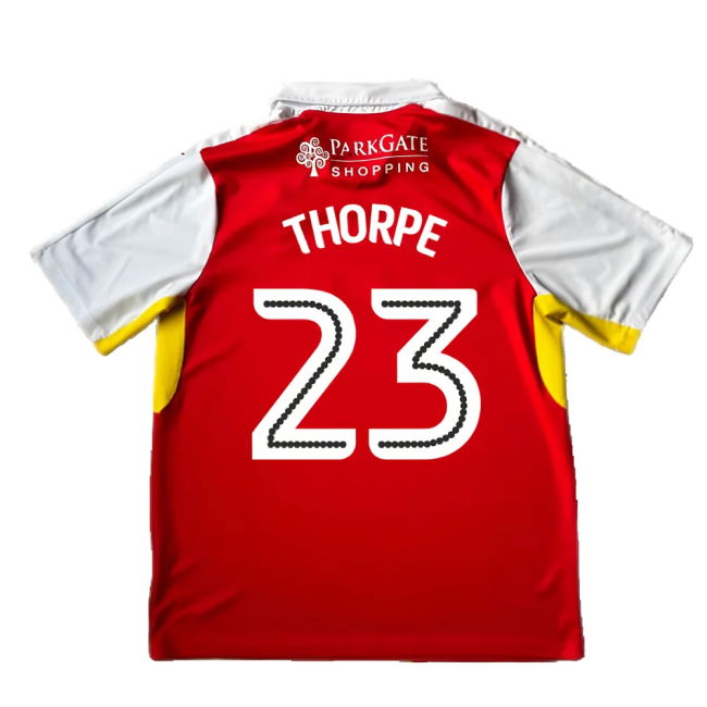 Rotherham 2016-17 Home Shirt ((Good) XL) (Thorpe 23)