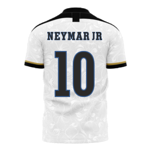 Santos 2025-2026 Home Concept Football Kit (Libero) (NEYMAR JR 10) - Womens