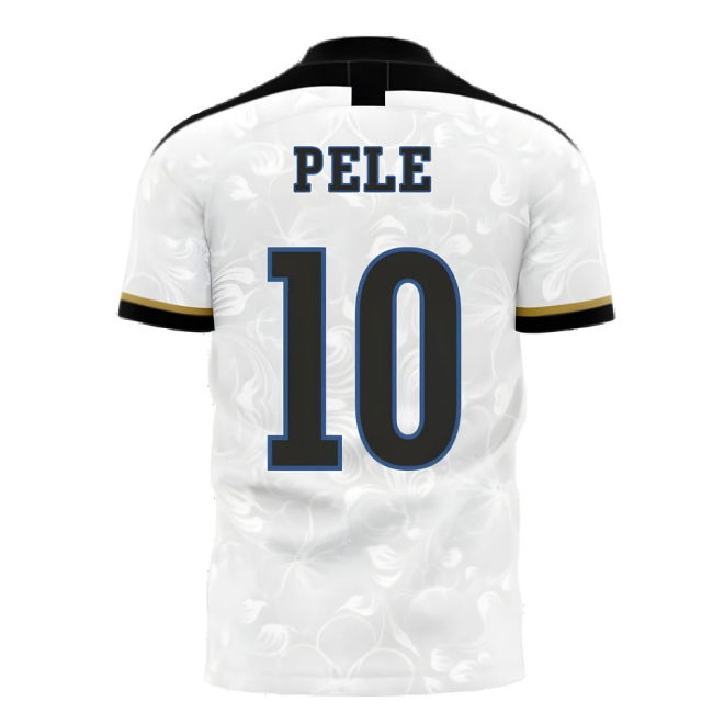 Santos 2025-2026 Home Concept Football Kit (Libero) (PELE 10)