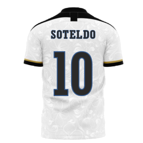 Santos 2022-2023 Home Concept Football Kit (Libero) (SOTELDO 10) - Kids