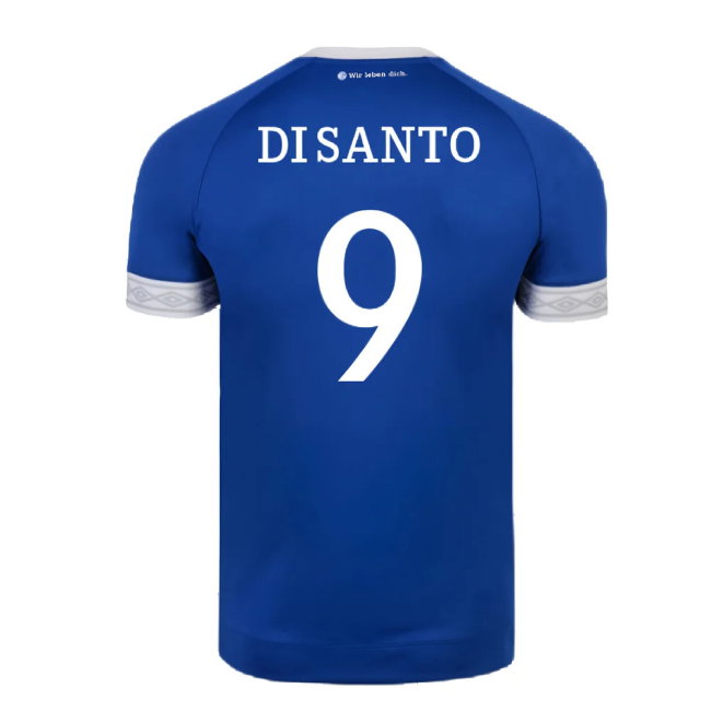 Schalke 2018-19 Home Shirt (2XL) (Excellent) (Di Santo 9)