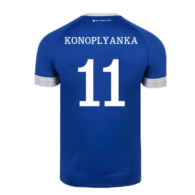 Schalke 2018-19 Home Shirt (2XL) (Excellent) (Konoplyanka 11)