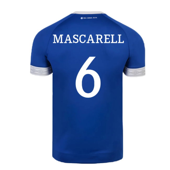 Schalke 2018-19 Home Shirt (2XL) (Excellent) (Mascarell 6)