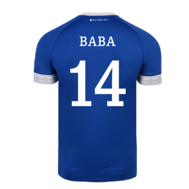 Schalke 2018-19 Home Shirt ((Mint) XXL) (Baba 14)