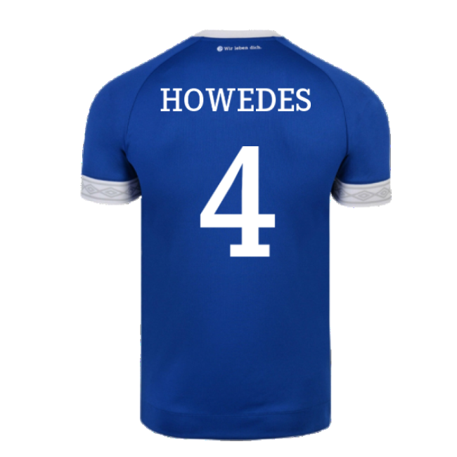 Schalke 2018-19 Home Shirt ((Mint) XXL) (Howedes 4)