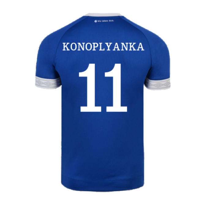 Schalke 2018-19 Home Shirt ((Mint) XXL) (Konoplyanka 11)