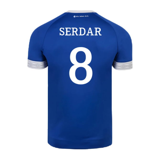 Schalke 2018-19 Home Shirt (2XL) (Excellent) (Serdar 8)