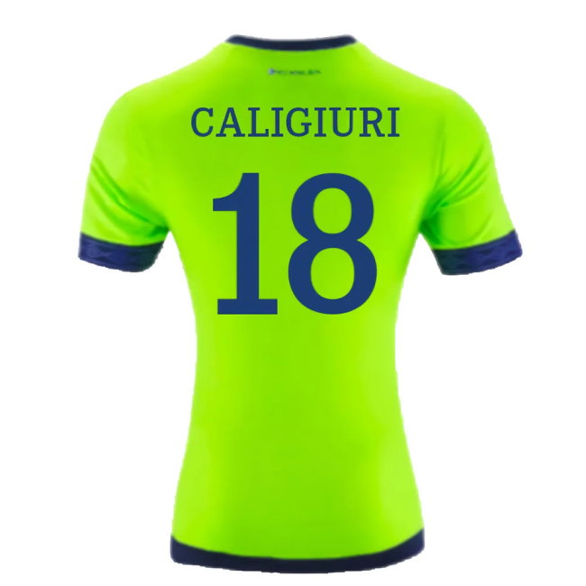 Schalke 2018-19 Third Shirt (XL) (Fair) (Caligiuri 18)