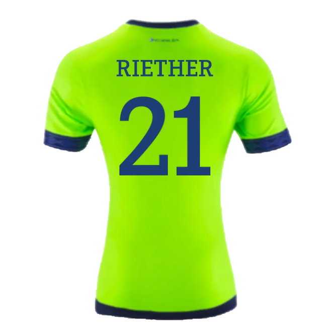 Schalke 2018-19 Third Shirt (XL) (Fair) (Riether 21)