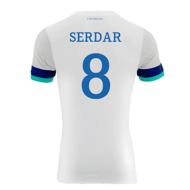 Schalke 2019-20 Away Shirt ((Mint) L) (SERDAR 8)