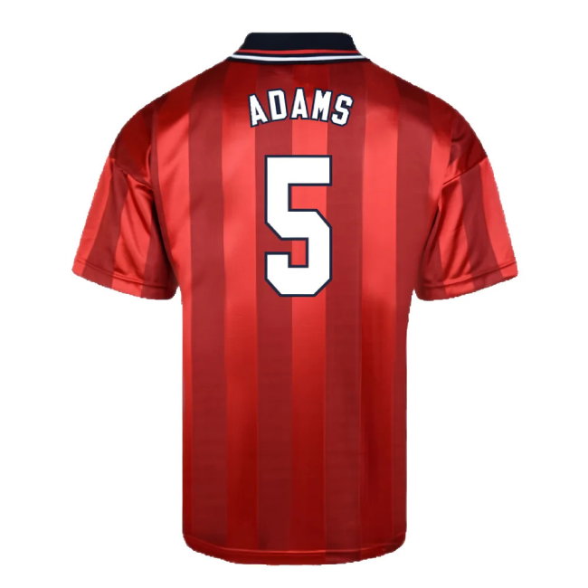 Score Draw England 1998 World Cup Finals Away Retro Football Shirt (ADAMS 5)