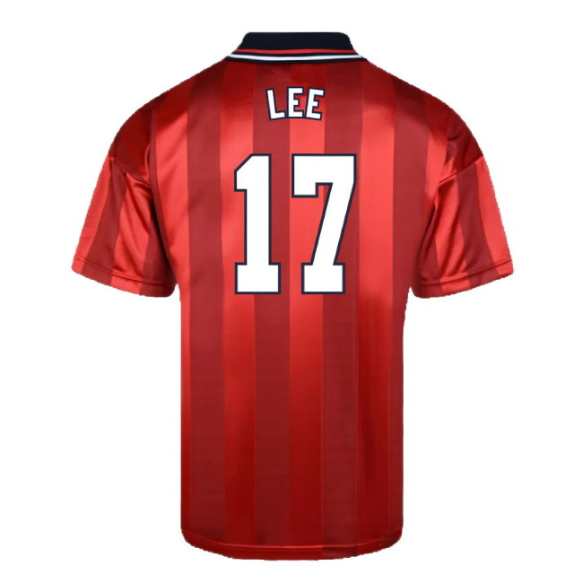 Score Draw England 1998 World Cup Finals Away Retro Football Shirt (LEE 17)