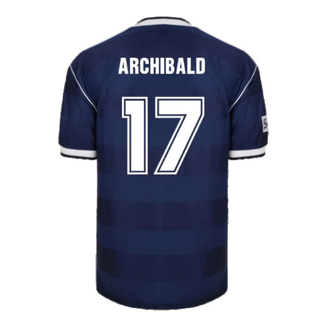 Score Draw Scotland 1986 Retro Football Shirt (Archibald 17)