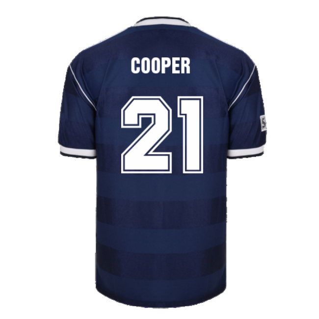 Score Draw Scotland 1986 Retro Football Shirt (Cooper 21)