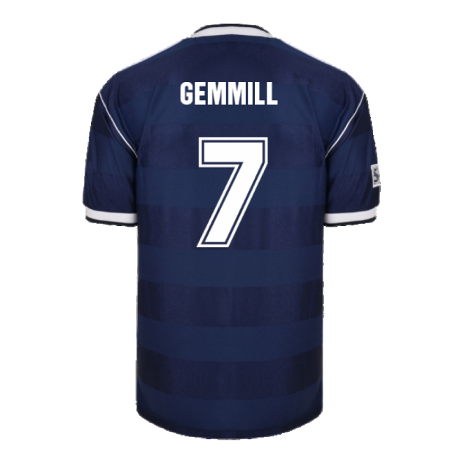 Score Draw Scotland 1986 Retro Football Shirt (GEMMILL 7)