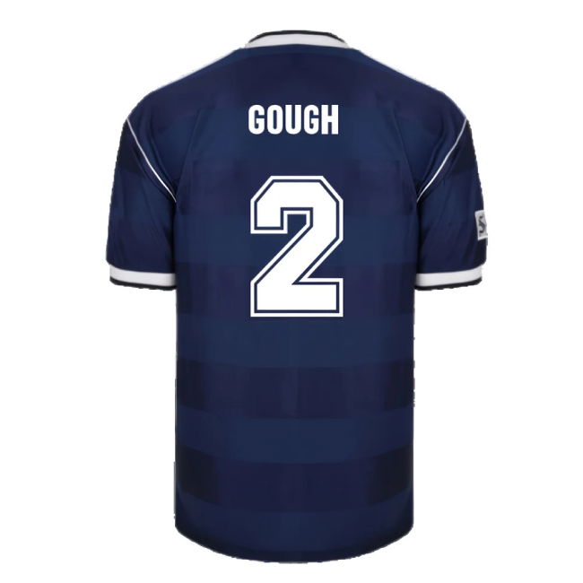 Score Draw Scotland 1986 Retro Football Shirt (Gough 2)