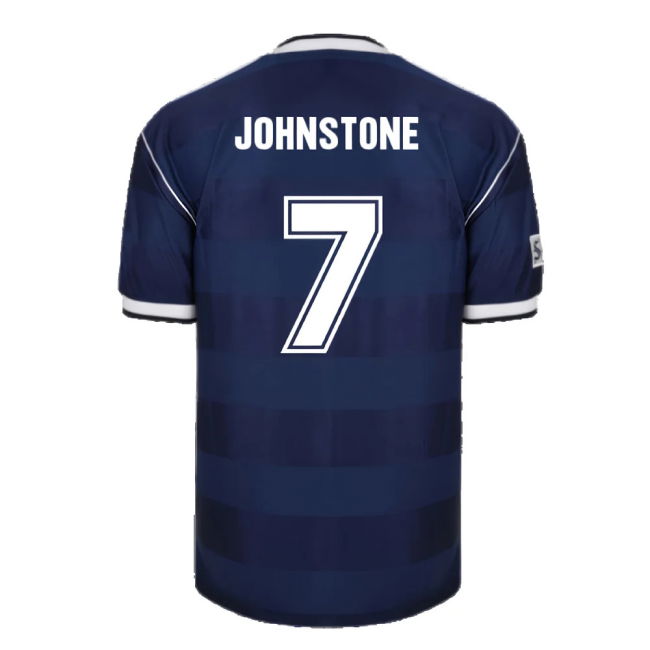 Score Draw Scotland 1986 Retro Football Shirt (JOHNSTONE 7)