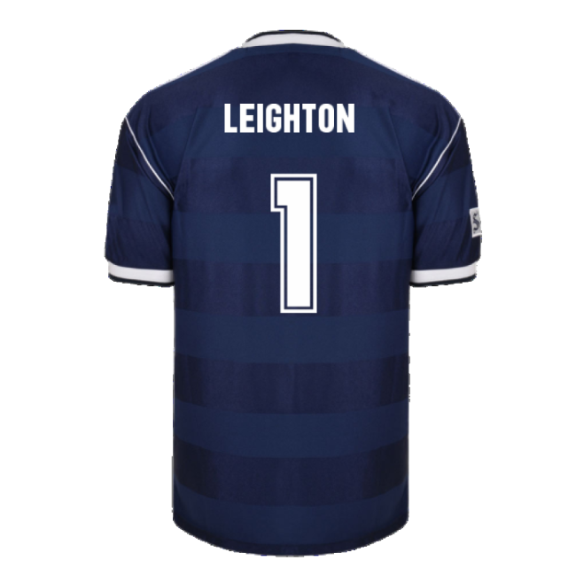 Score Draw Scotland 1986 Retro Football Shirt (Leighton 1)