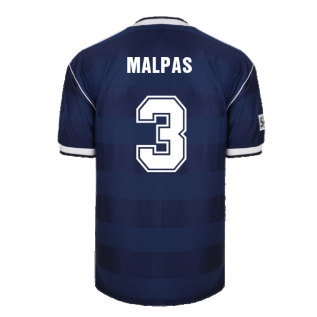 Score Draw Scotland 1986 Retro Football Shirt (Malpas 3)