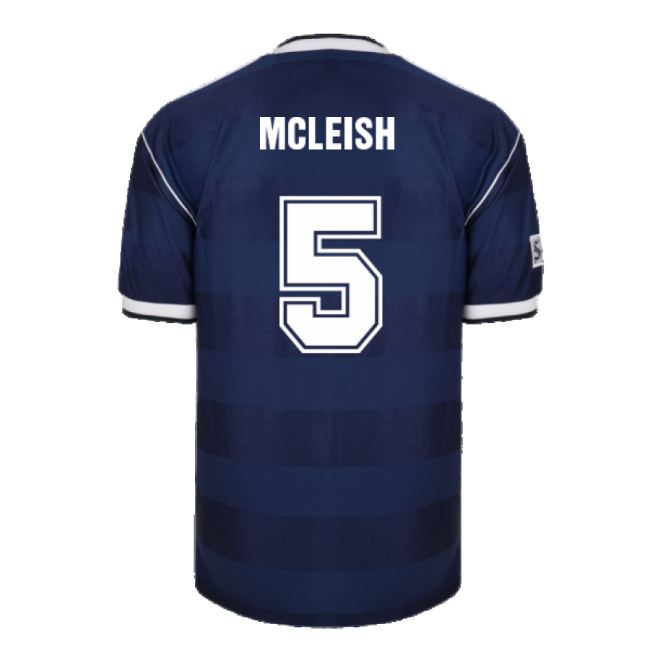 Score Draw Scotland 1986 Retro Football Shirt (MCLEISH 5)