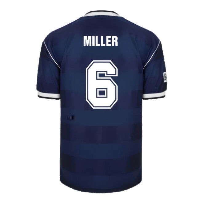 Score Draw Scotland 1986 Retro Football Shirt (Miller 6)
