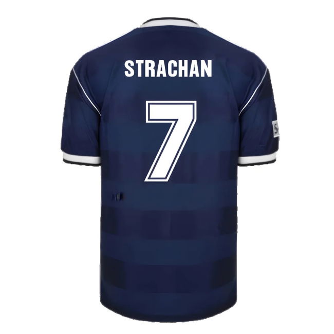 Score Draw Scotland 1986 Retro Football Shirt (Strachan 7)