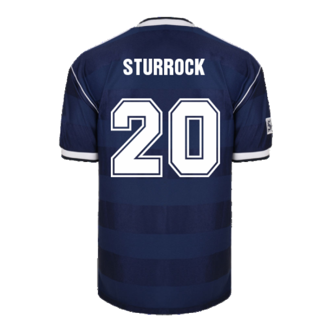 Score Draw Scotland 1986 Retro Football Shirt (Sturrock 20)