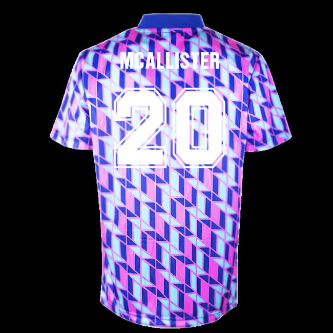 Scotland 1990 Fourth Retro Shirt (MCALLISTER 20)