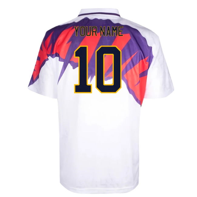 Scotland 1992 Away Retro Shirt (Your Name)