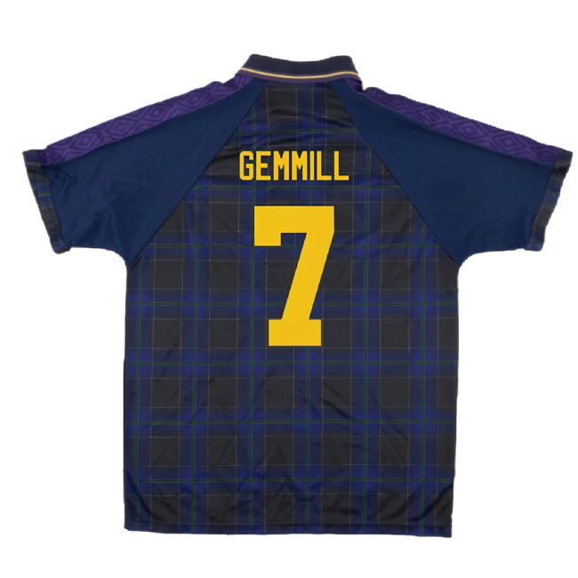 Scotland 1994-96 Home Shirt (Very Good) (Gemmill 7)