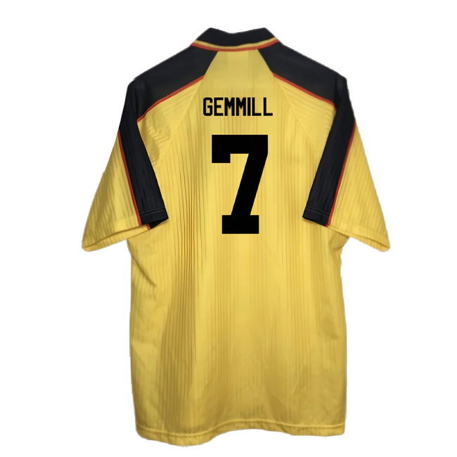 Scotland 1996-99 Away Shirt (Excellent) (Gemmill 7)