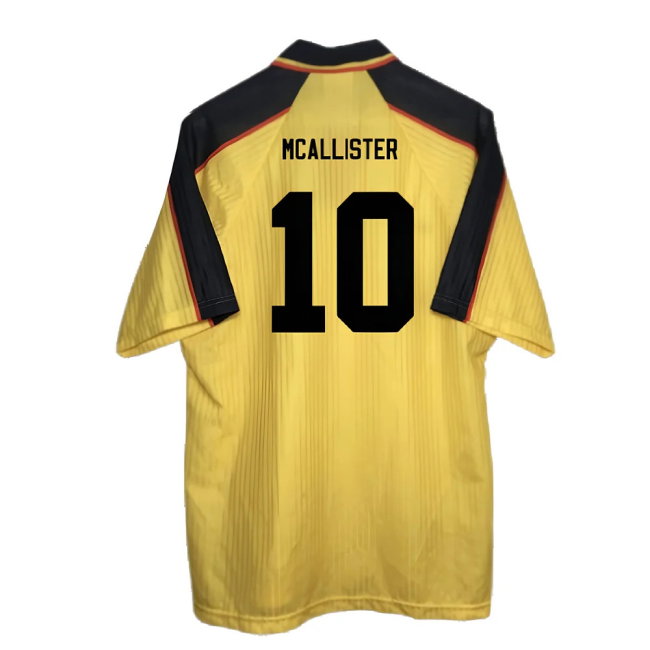 Scotland 1996-99 Away Shirt (Excellent) (McAllister 10)