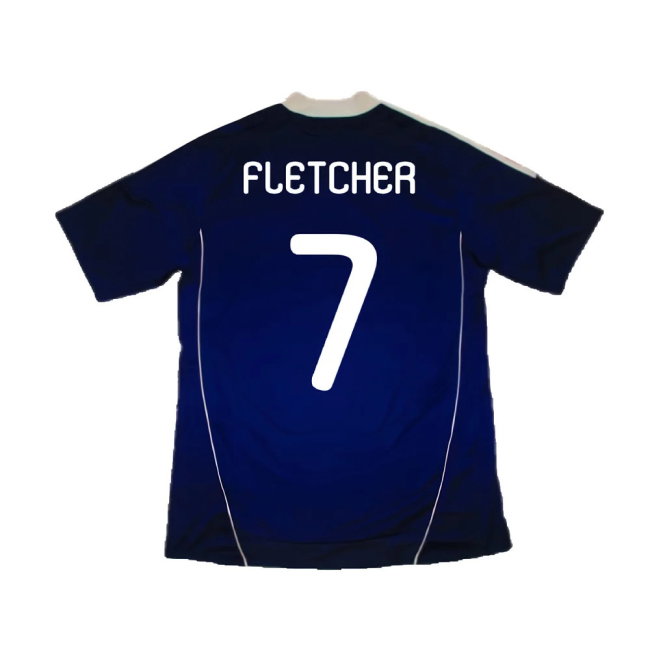 Scotland 2010-11 Home Shirt (Excellent) (Fletcher 7)