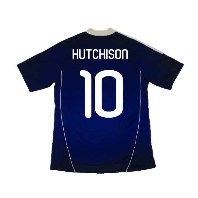 Scotland 2010-11 Home Shirt (Excellent) (HUTCHISON 10)