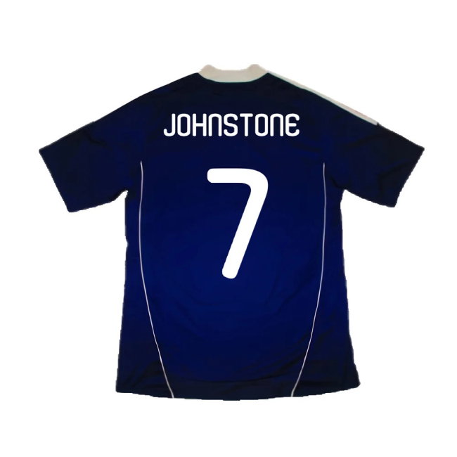 Scotland 2010-11 Home Shirt (Excellent) (JOHNSTONE 7)